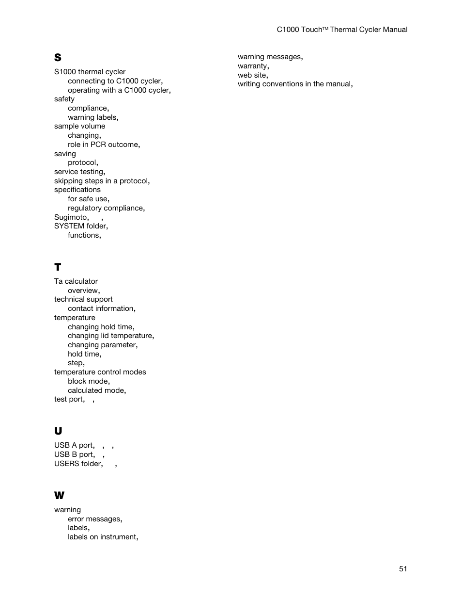 Bio-Rad C1000 Touch™ Thermal Cycler User Manual | Page 60 / 61