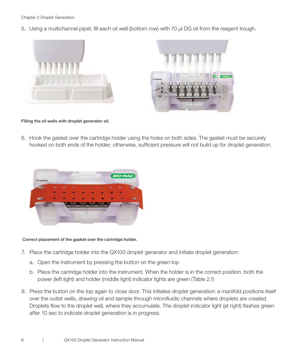 Bio-Rad QX100™ Droplet Digital™ PCR System User Manual | Page 14 / 24
