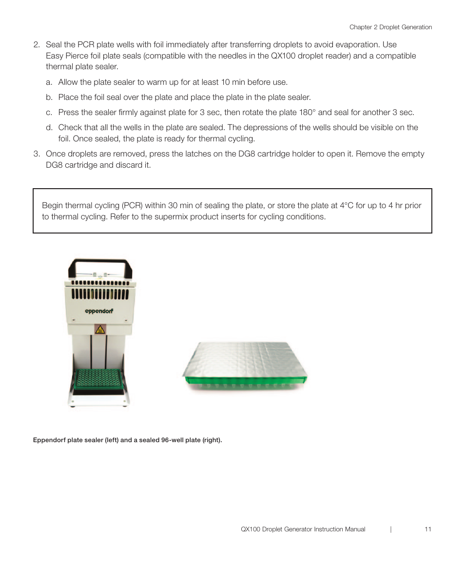 Bio-Rad QX100™ Droplet Digital™ PCR System User Manual | Page 17 / 24