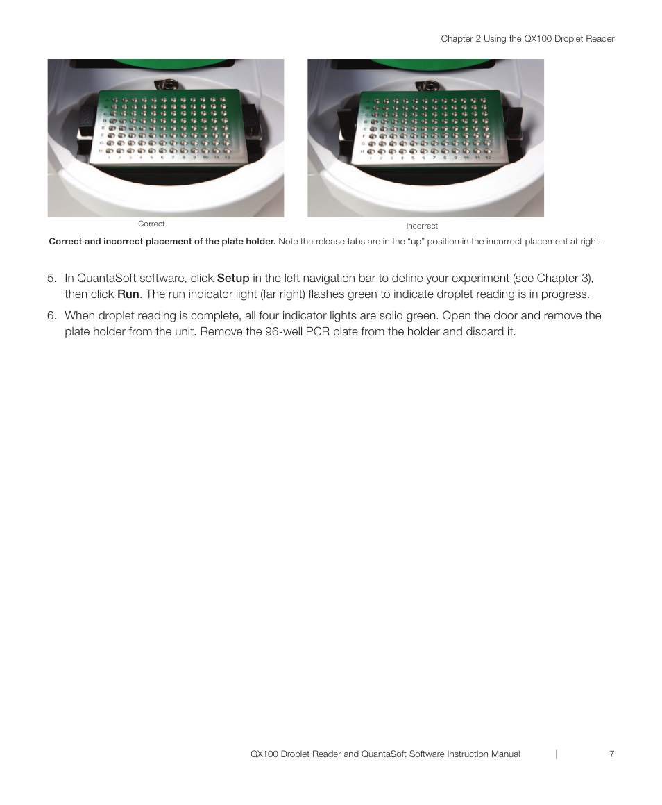 Bio-Rad QX100™ Droplet Digital™ PCR System User Manual | Page 13 / 32