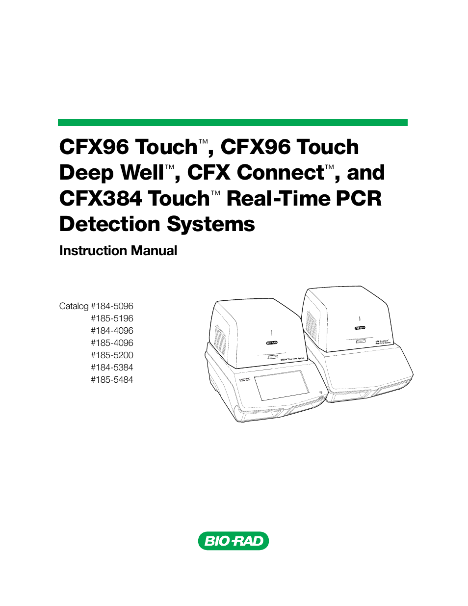 Bio-Rad Firmware & Software Updates User Manual | 178 pages