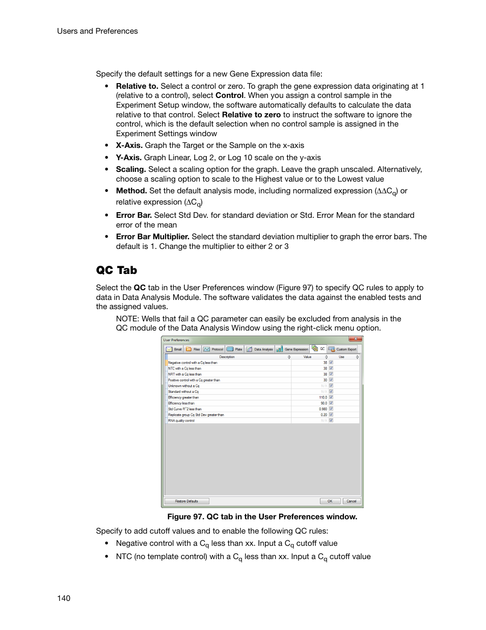 Qc tab | Bio-Rad Firmware & Software Updates User Manual | Page 153 / 178