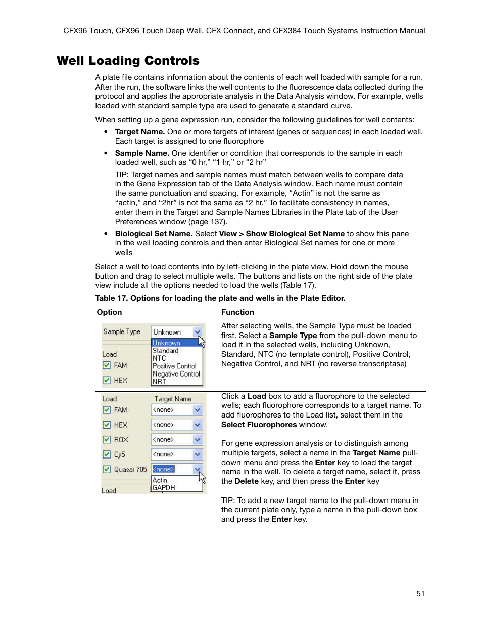 Well loading controls | Bio-Rad Firmware & Software Updates User Manual | Page 64 / 178