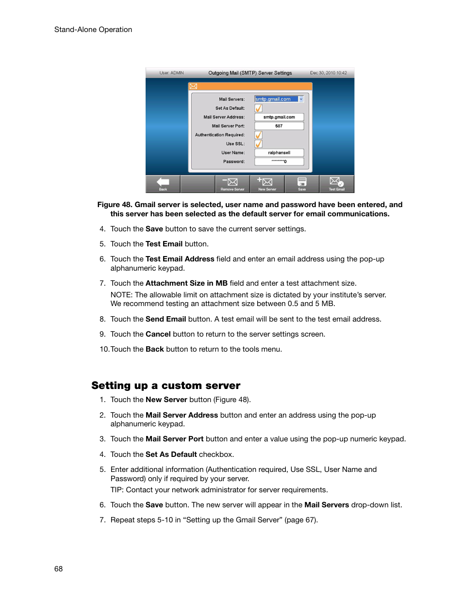 Setting up a custom server | Bio-Rad Firmware & Software Updates User Manual | Page 81 / 178