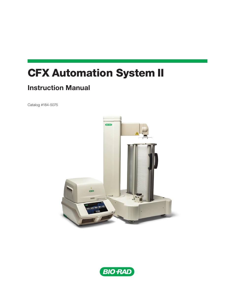 Bio-Rad CFX Automation System II User Manual | 48 pages