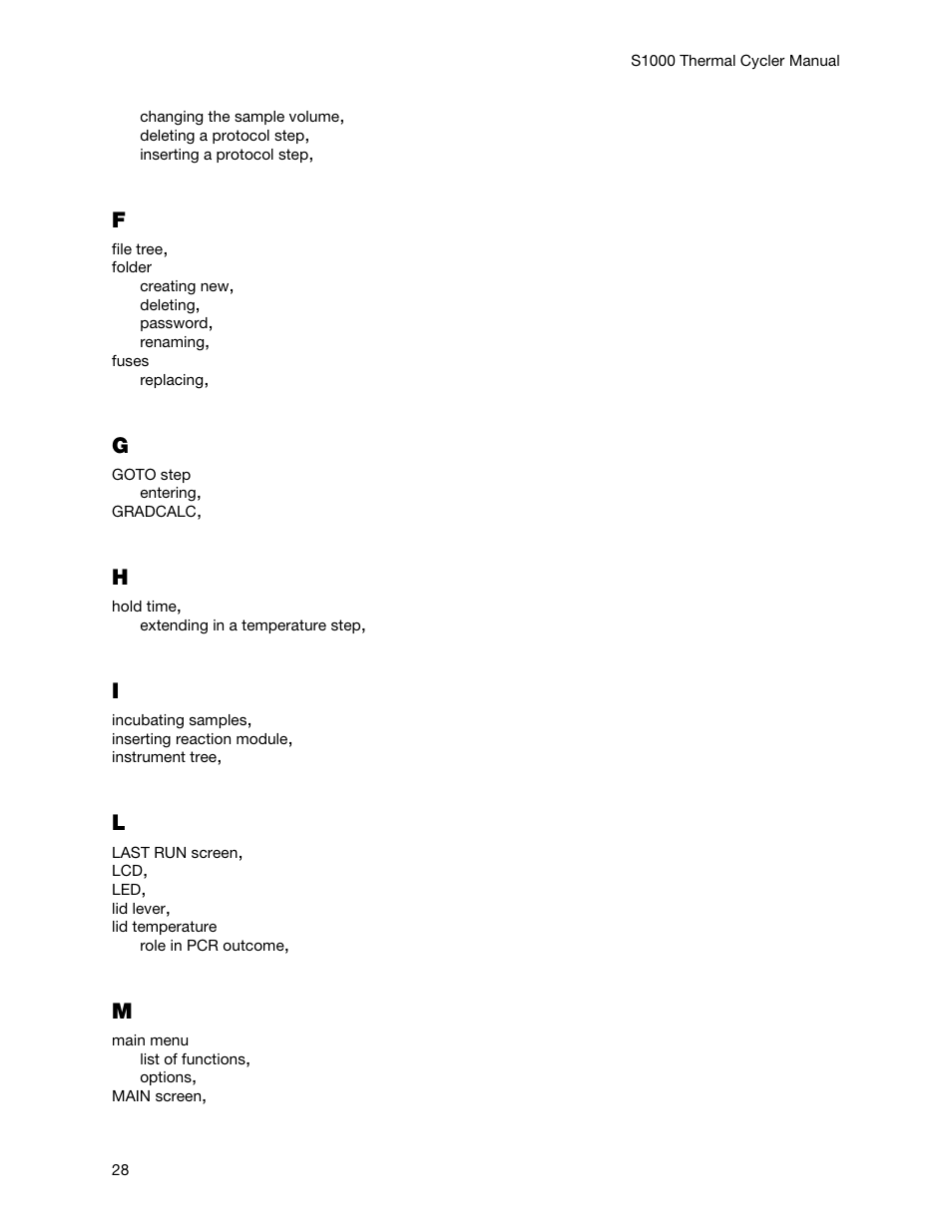 Bio-Rad S1000™ Thermal Cycler User Manual | Page 37 / 41