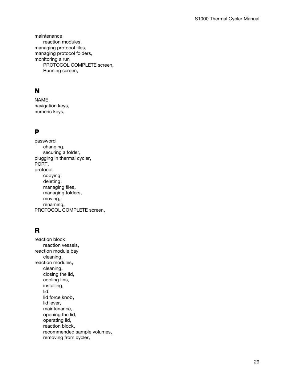 Bio-Rad S1000™ Thermal Cycler User Manual | Page 38 / 41