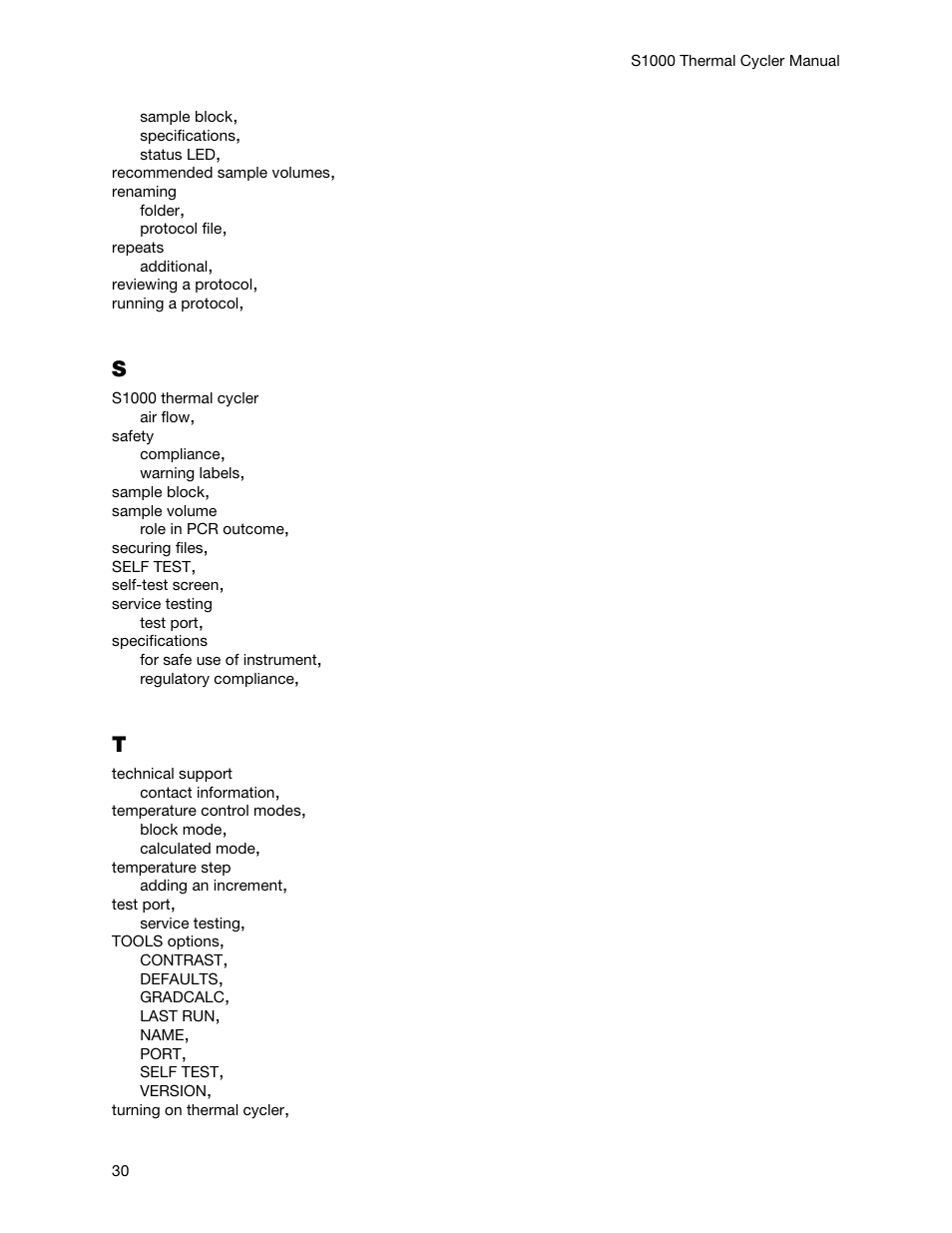 Bio-Rad S1000™ Thermal Cycler User Manual | Page 39 / 41