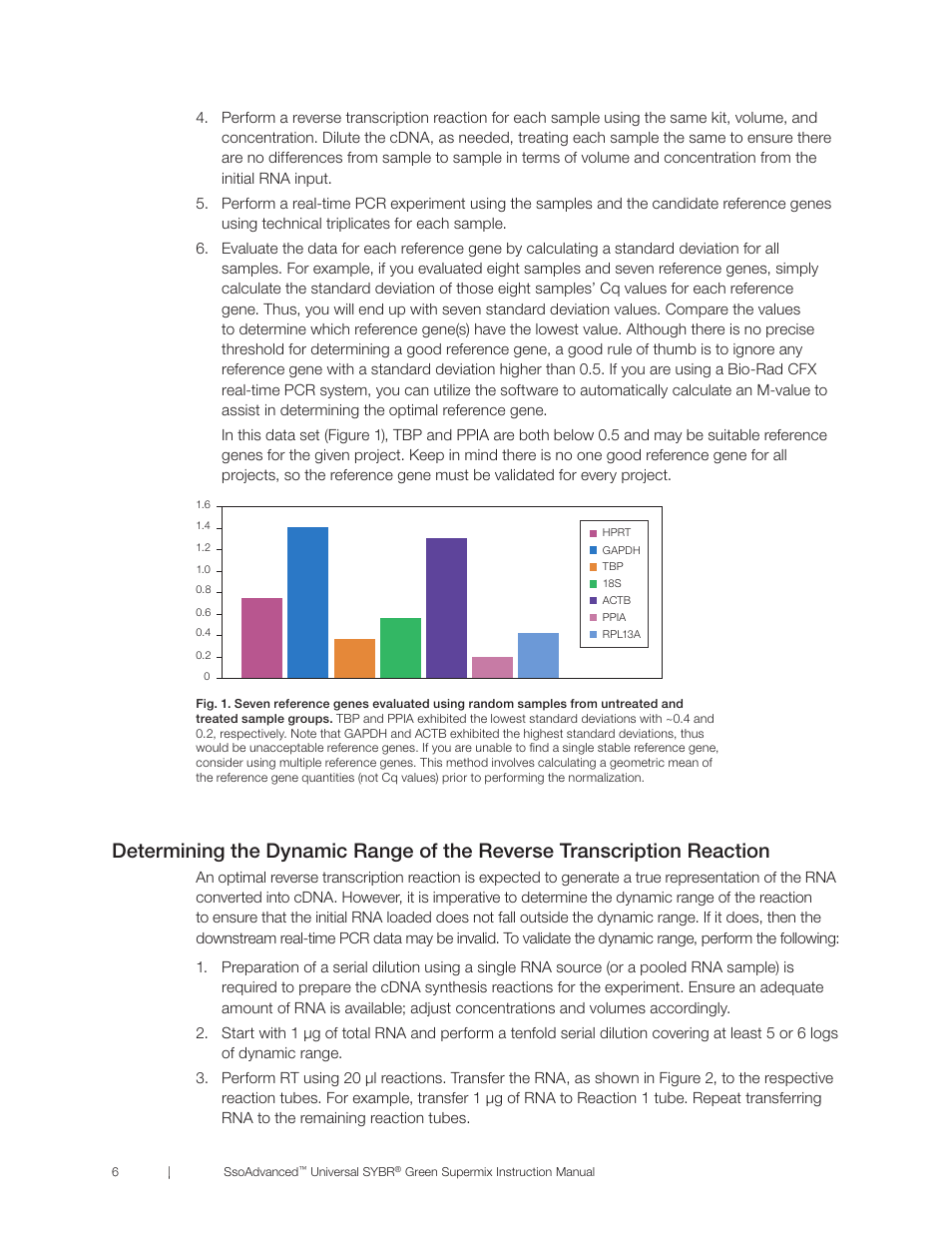 Bio-Rad SsoAdvanced™ Universal SYBR® Green Supermix User Manual | Page 12 / 28