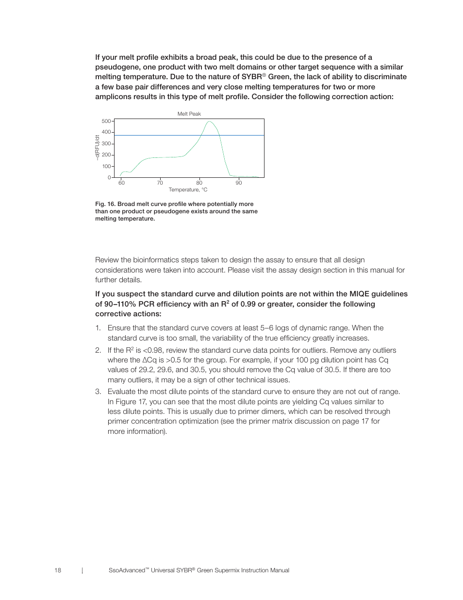 Bio-Rad SsoAdvanced™ Universal SYBR® Green Supermix User Manual | Page 24 / 28