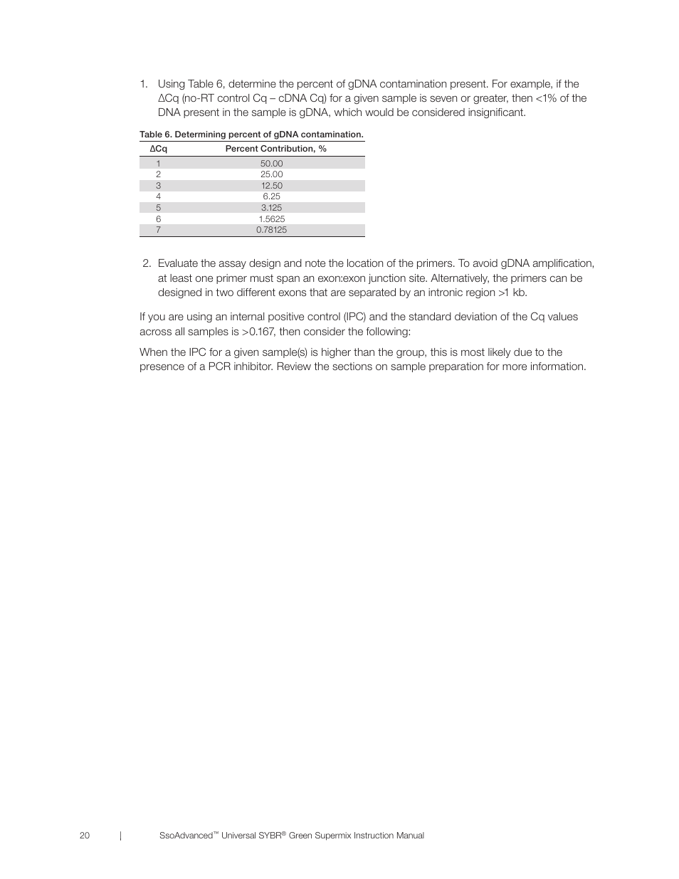 Bio-Rad SsoAdvanced™ Universal SYBR® Green Supermix User Manual | Page 26 / 28