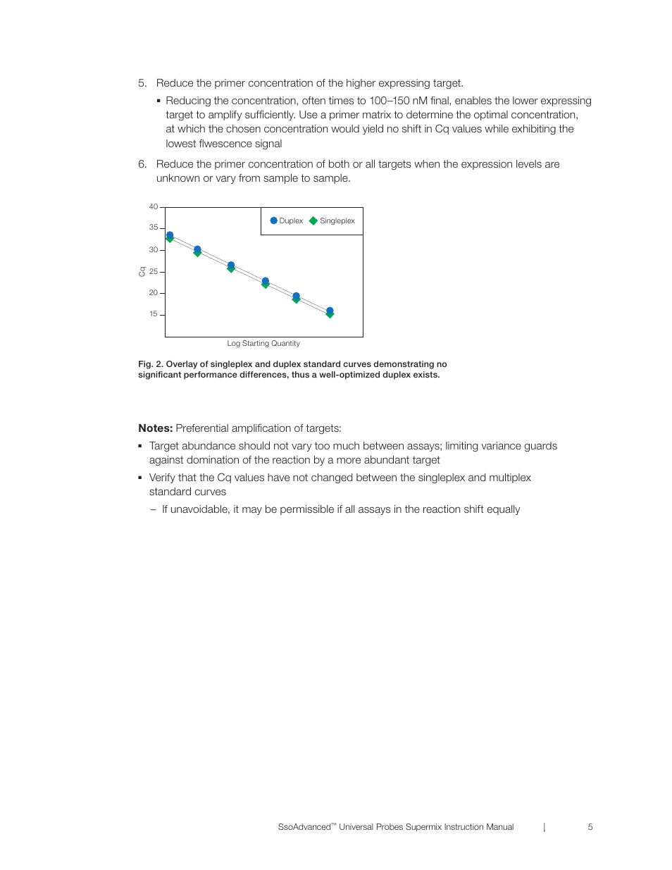 Bio-Rad SsoAdvanced™ Universal Probes Supermix User Manual | Page 11 / 29