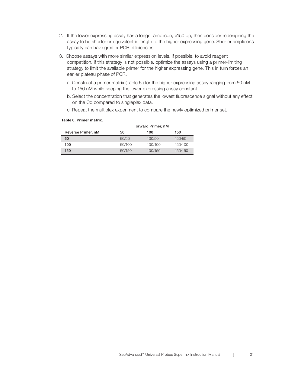 Bio-Rad SsoAdvanced™ Universal Probes Supermix User Manual | Page 27 / 29