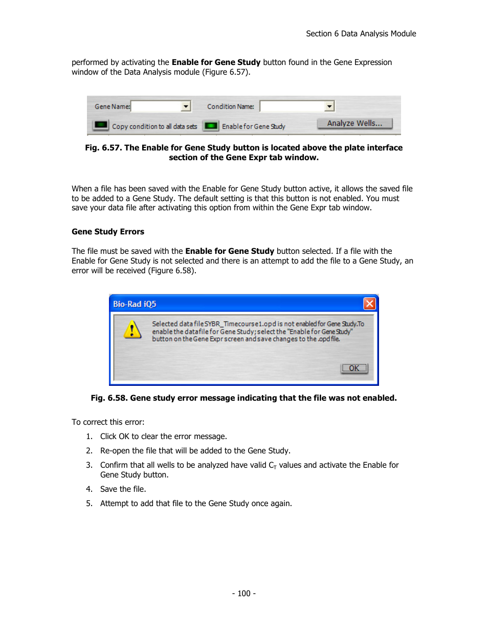 Bio-Rad iQ™5 Optical System Software, Version 2.1 User Manual | Page 109 / 152