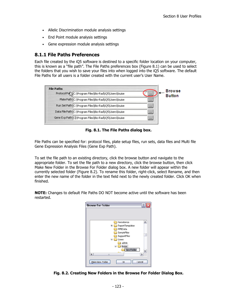 Bio-Rad iQ™5 Optical System Software, Version 2.1 User Manual | Page 132 / 152