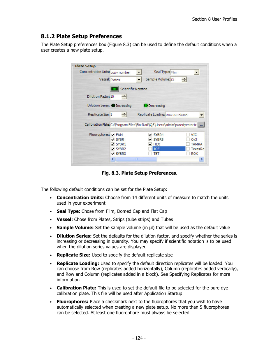 2 plate setup preferences | Bio-Rad iQ™5 Optical System Software, Version 2.1 User Manual | Page 133 / 152