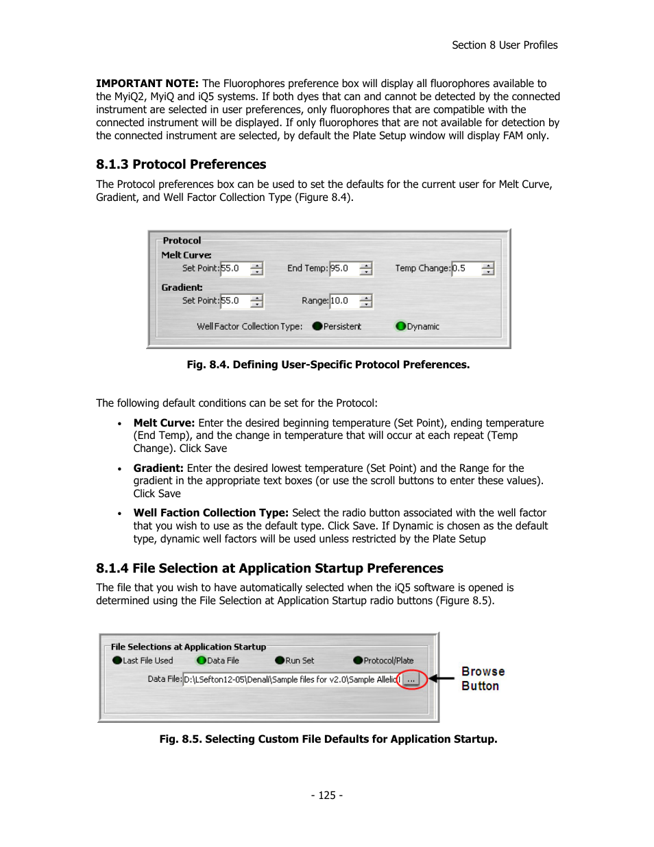 Bio-Rad iQ™5 Optical System Software, Version 2.1 User Manual | Page 134 / 152