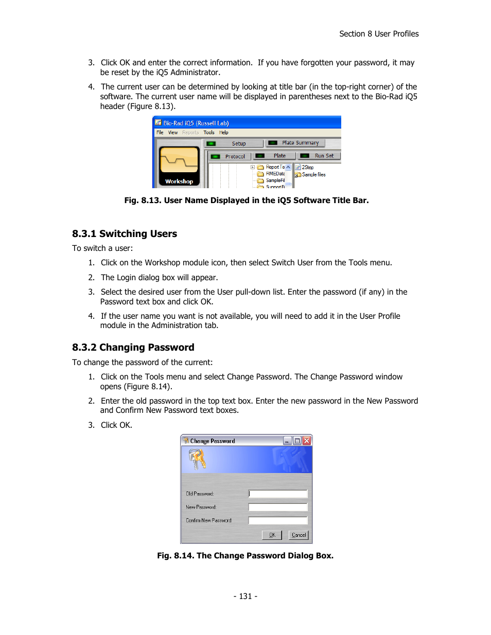 Bio-Rad iQ™5 Optical System Software, Version 2.1 User Manual | Page 140 / 152