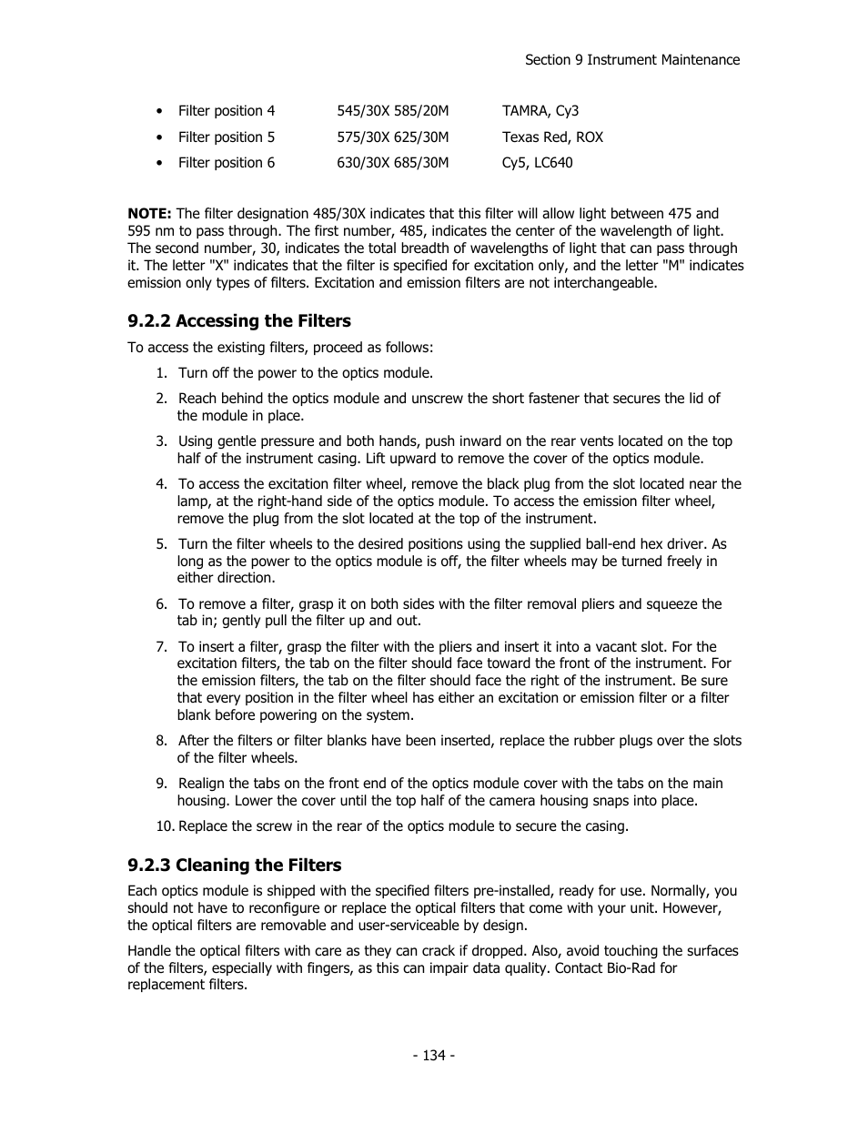 Bio-Rad iQ™5 Optical System Software, Version 2.1 User Manual | Page 143 / 152