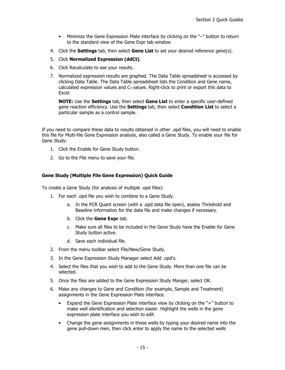 Bio-Rad iQ™5 Optical System Software, Version 2.1 User Manual | Page 24 / 152