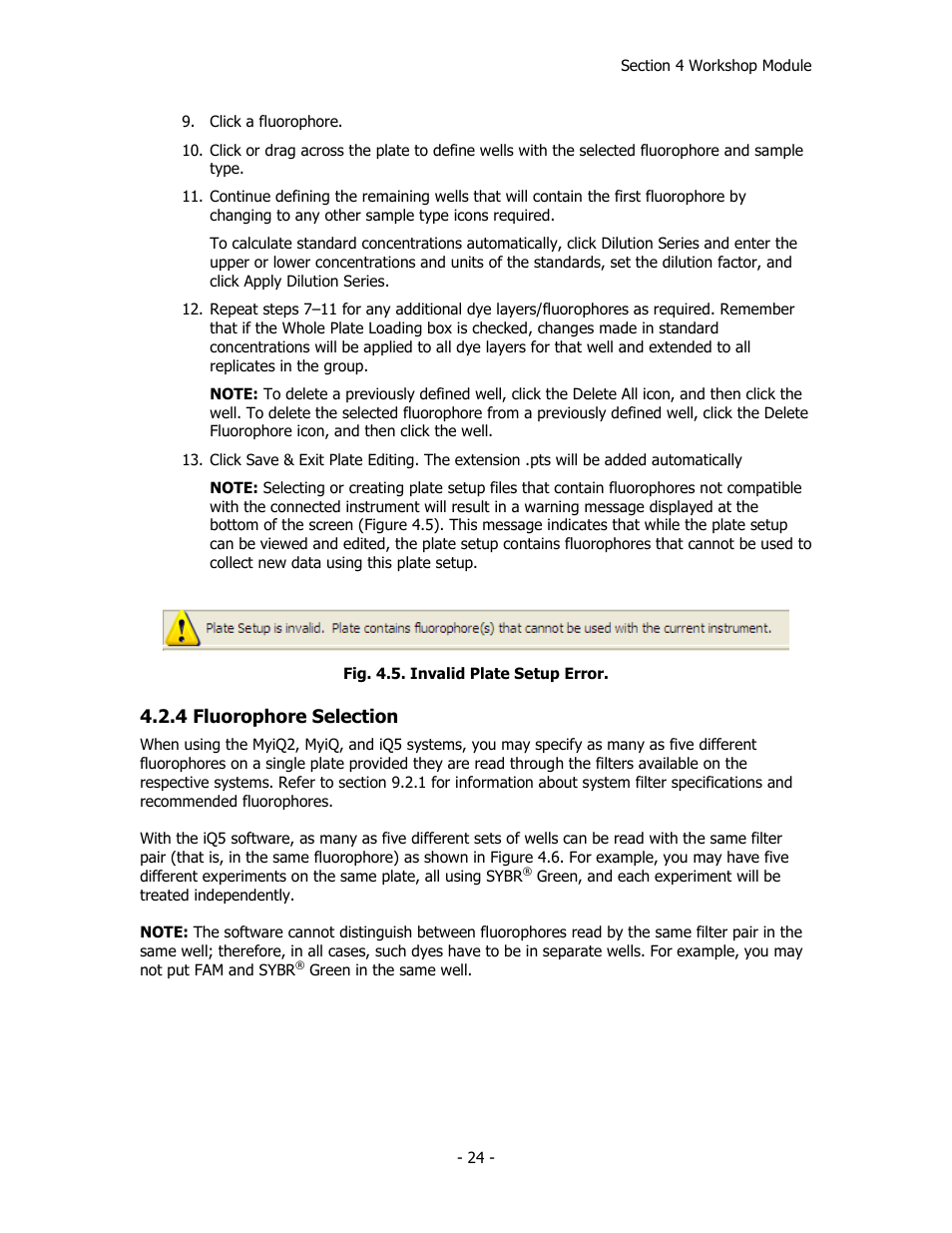 Bio-Rad iQ™5 Optical System Software, Version 2.1 User Manual | Page 33 / 152