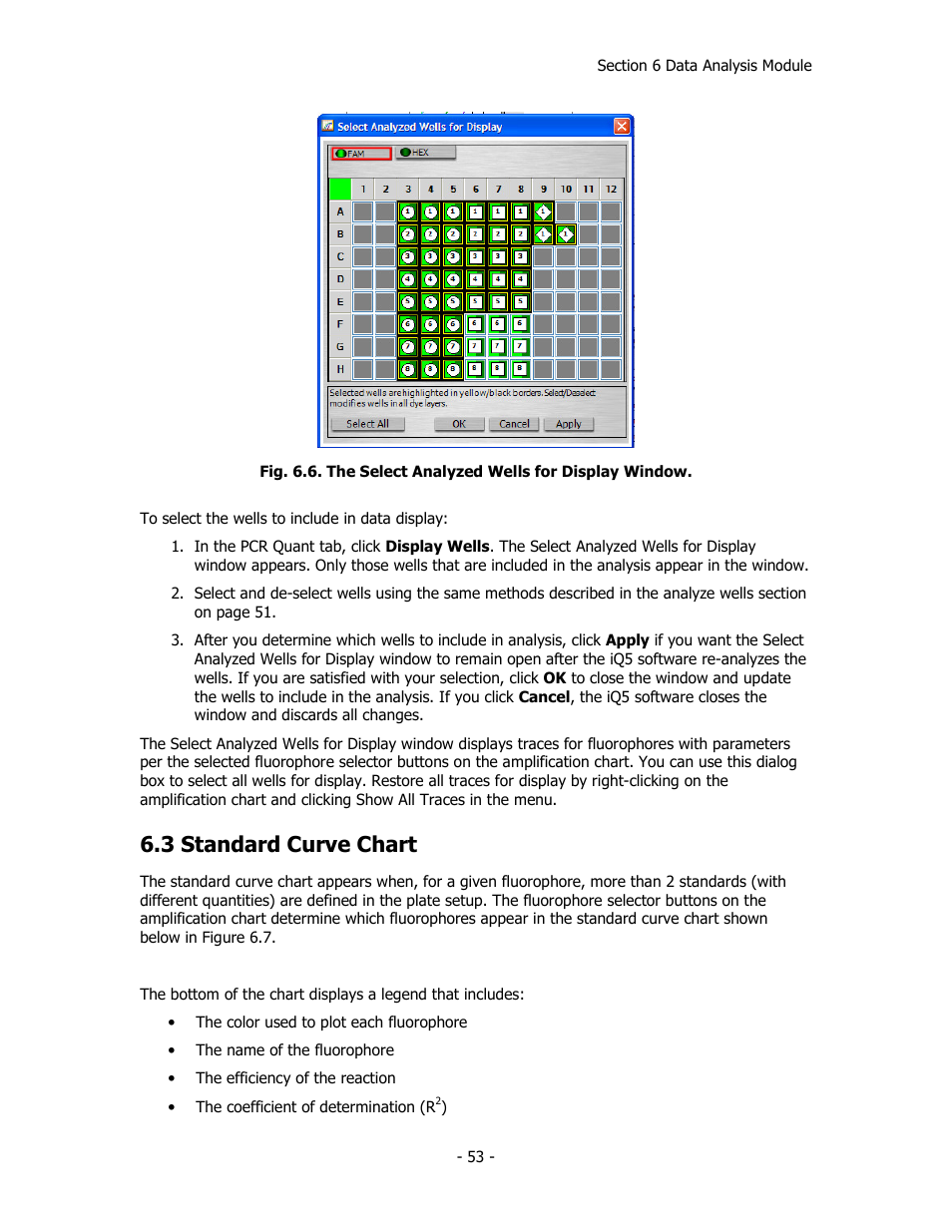 3 standard curve chart | Bio-Rad iQ™5 Optical System Software, Version 2.1 User Manual | Page 62 / 152