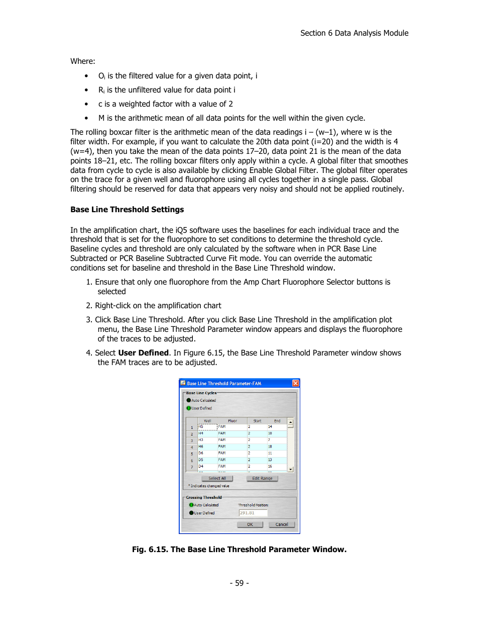 Bio-Rad iQ™5 Optical System Software, Version 2.1 User Manual | Page 68 / 152