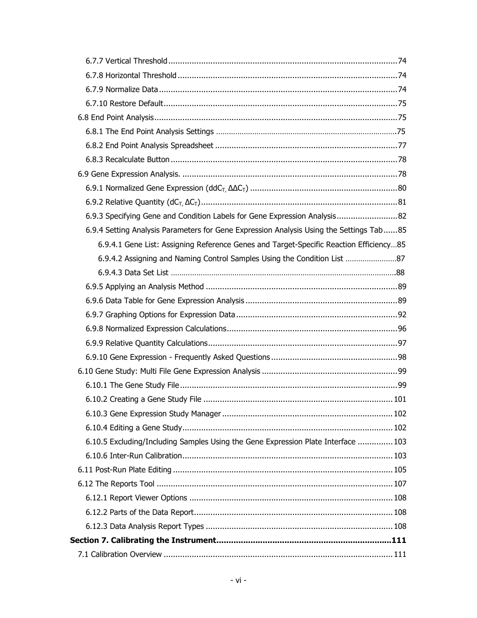 Bio-Rad iQ™5 Optical System Software, Version 2.1 User Manual | Page 7 / 152