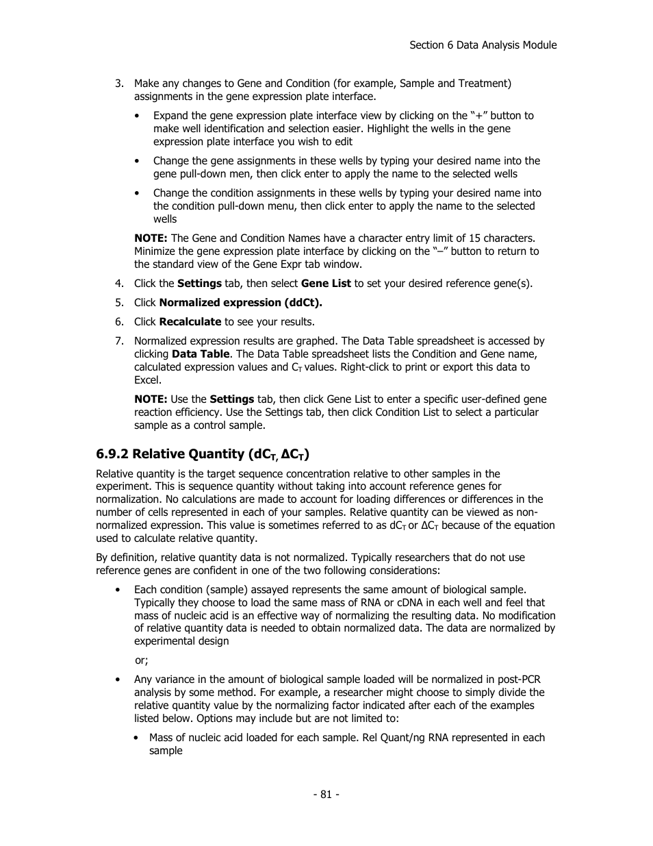 Bio-Rad iQ™5 Optical System Software, Version 2.1 User Manual | Page 90 / 152