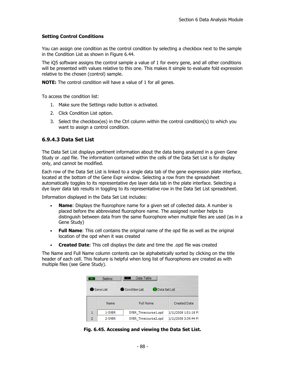 Bio-Rad iQ™5 Optical System Software, Version 2.1 User Manual | Page 97 / 152