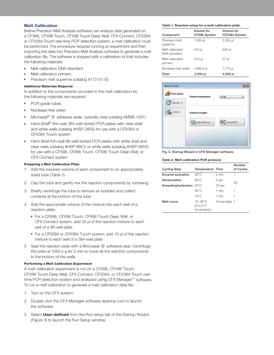 Bio-Rad Precision Melt Analysis™ Software User Manual | Page 2 / 6