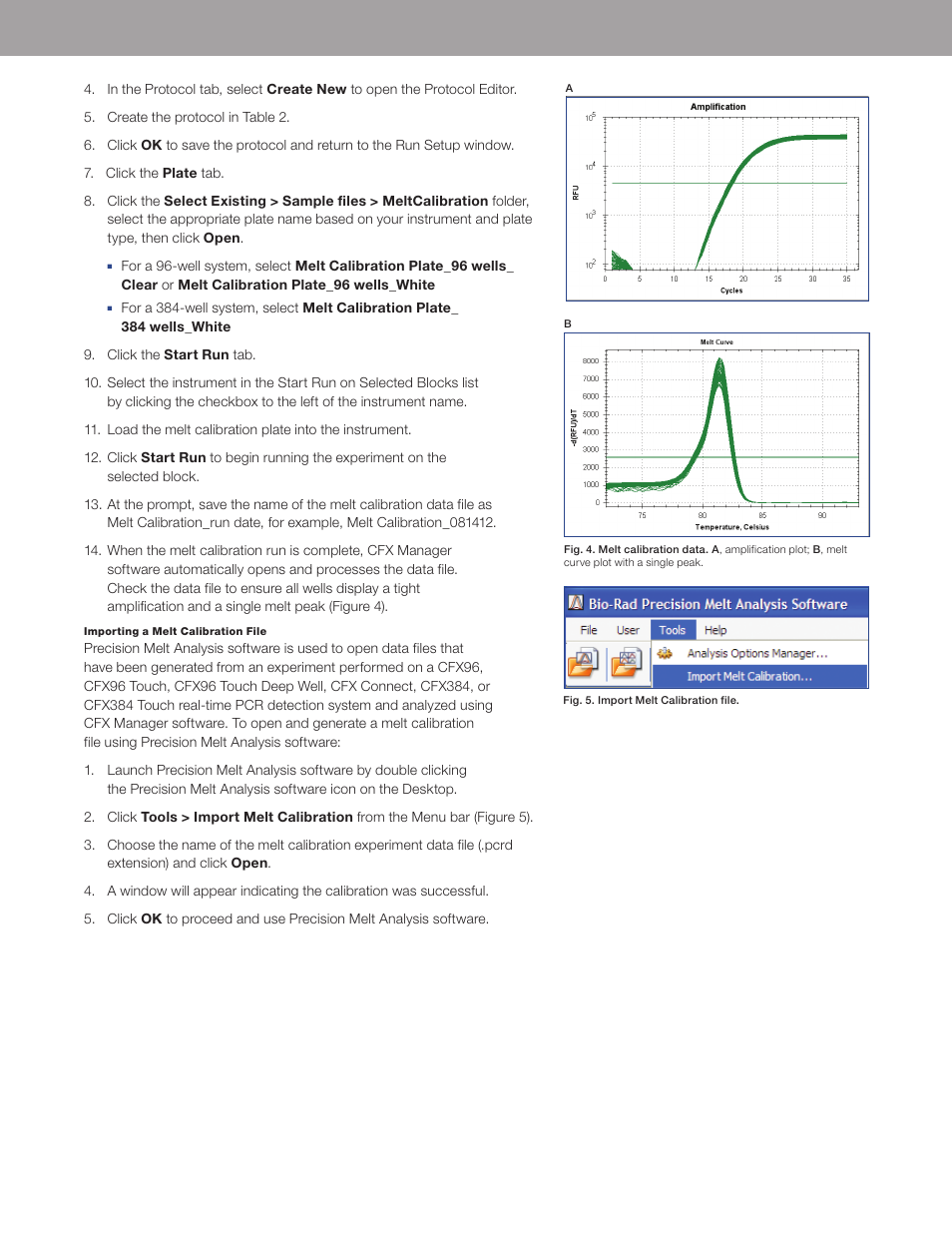 Bio-Rad Precision Melt Analysis™ Software User Manual | Page 3 / 6