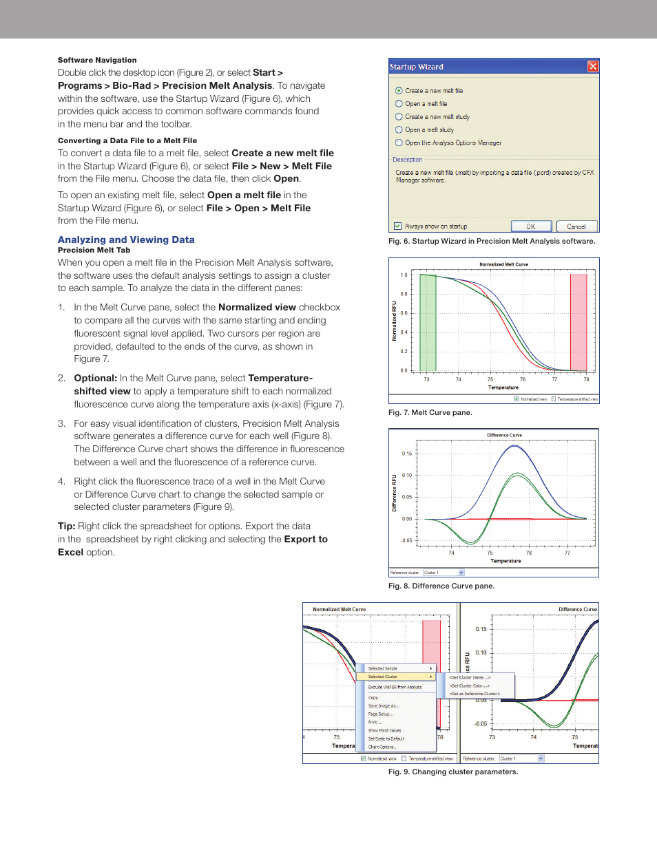 Bio-Rad Precision Melt Analysis™ Software User Manual | Page 4 / 6