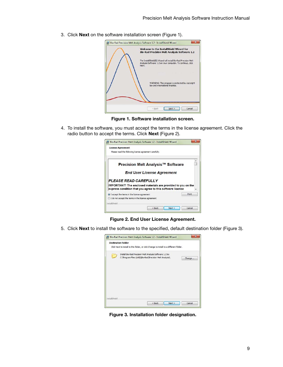 Bio-Rad Precision Melt Analysis™ Software User Manual | Page 14 / 68