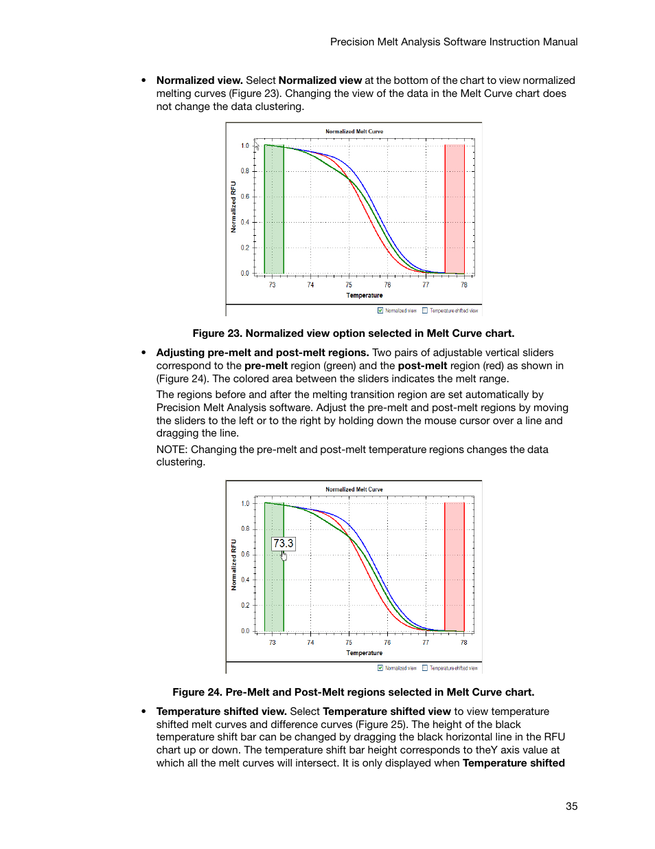 Bio-Rad Precision Melt Analysis™ Software User Manual | Page 40 / 68