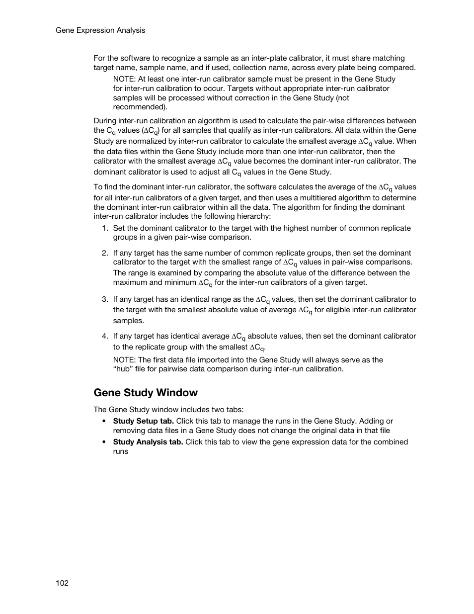 Gene study window | Bio-Rad Firmware & Software Updates User Manual | Page 113 / 148