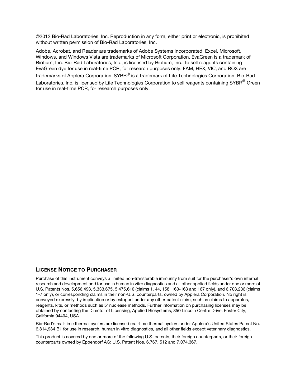 Bio-Rad Firmware & Software Updates User Manual | Page 2 / 148