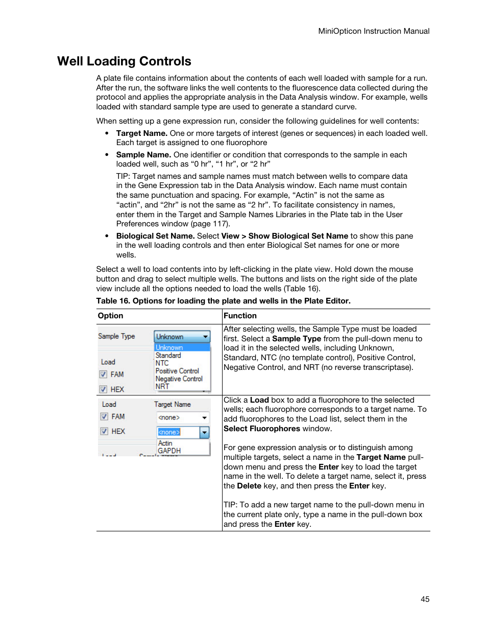 Well loading controls | Bio-Rad Firmware & Software Updates User Manual | Page 56 / 148