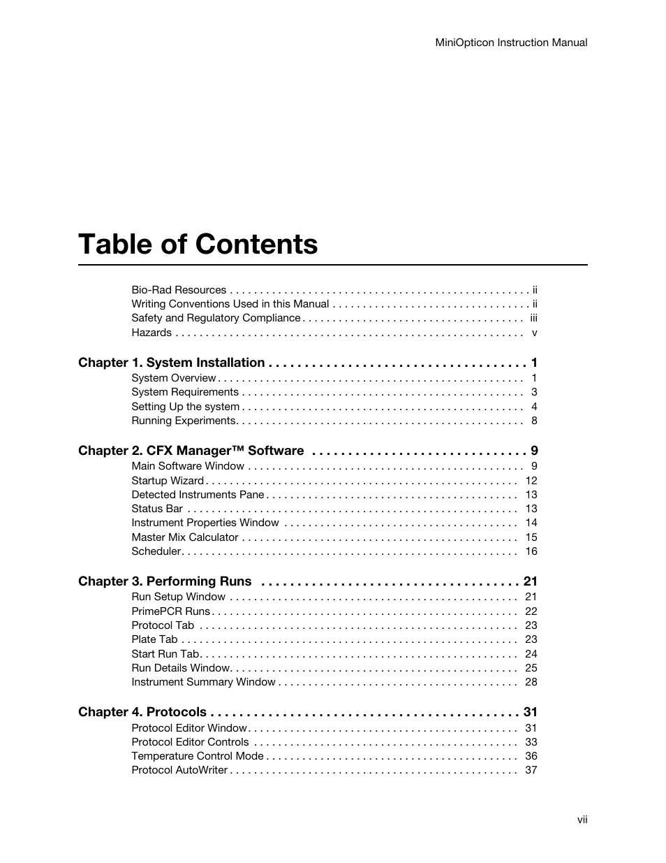 Bio-Rad Firmware & Software Updates User Manual | Page 8 / 148