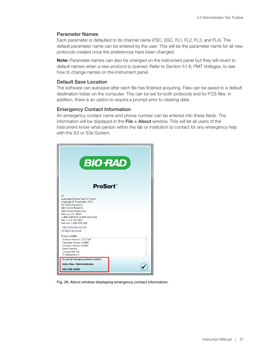 Bio-Rad S3™ Cell Sorter User Manual | Page 41 / 132