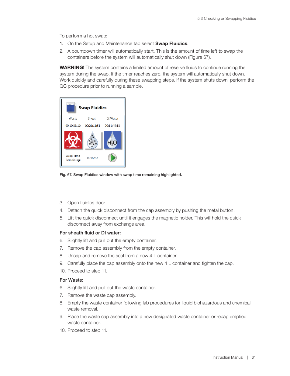 Bio-Rad S3™ Cell Sorter User Manual | Page 71 / 132