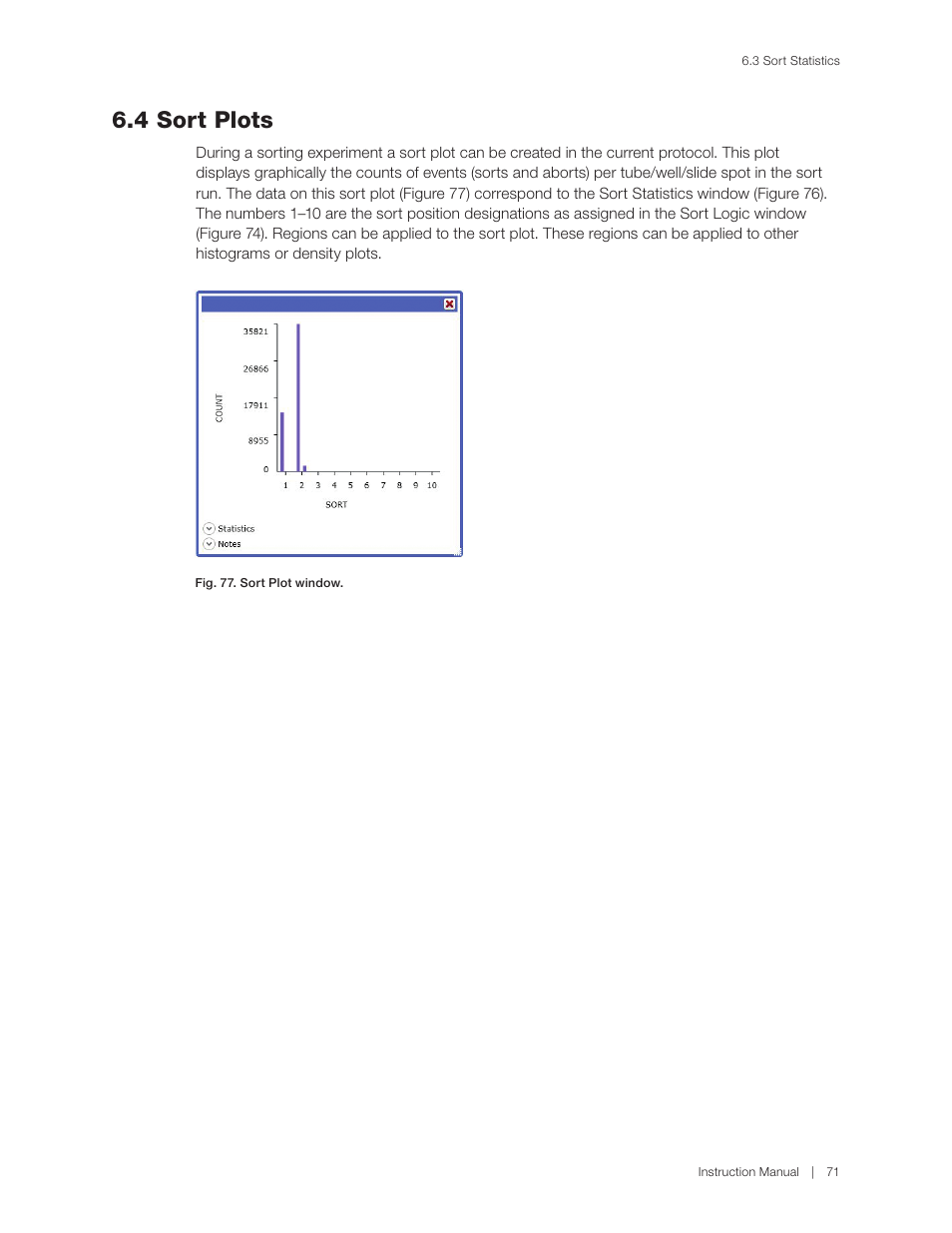 4 sort plots | Bio-Rad S3™ Cell Sorter User Manual | Page 81 / 132