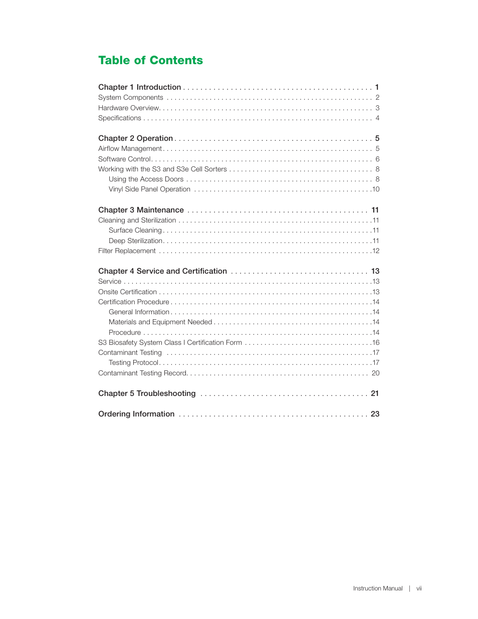 Bio-Rad S3™ Cell Sorter User Manual | Page 9 / 36
