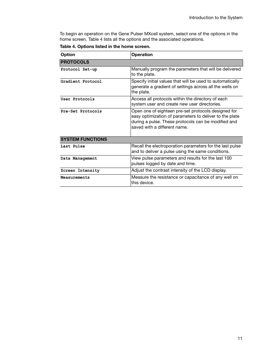 Bio-Rad Gene Pulser MXcell™ Electroporation System User Manual | Page 20 / 66