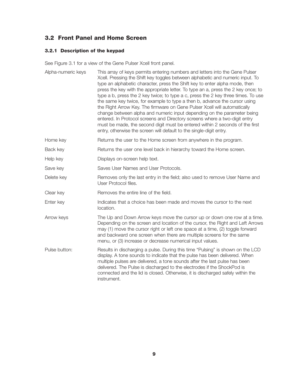 Bio-Rad Gene Pulser Xcell™ Electroporation Systems User Manual | Page 15 / 83