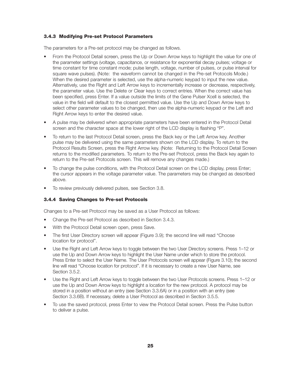 Bio-Rad Gene Pulser Xcell™ Electroporation Systems User Manual | Page 31 / 83