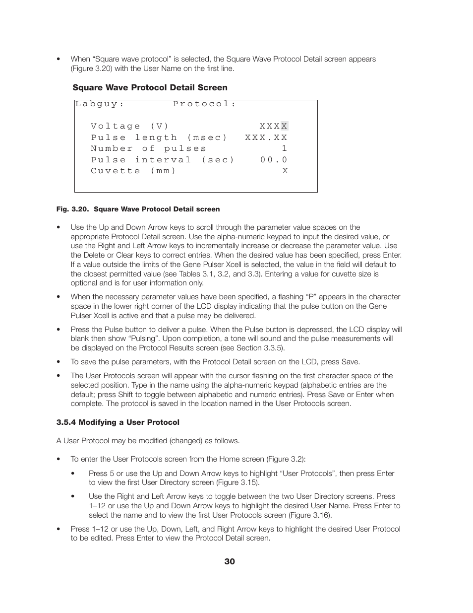Bio-Rad Gene Pulser Xcell™ Electroporation Systems User Manual | Page 36 / 83