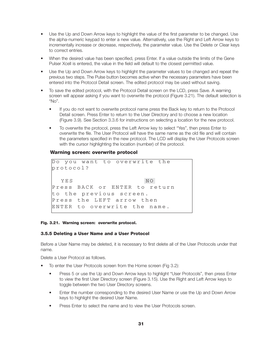 Bio-Rad Gene Pulser Xcell™ Electroporation Systems User Manual | Page 37 / 83