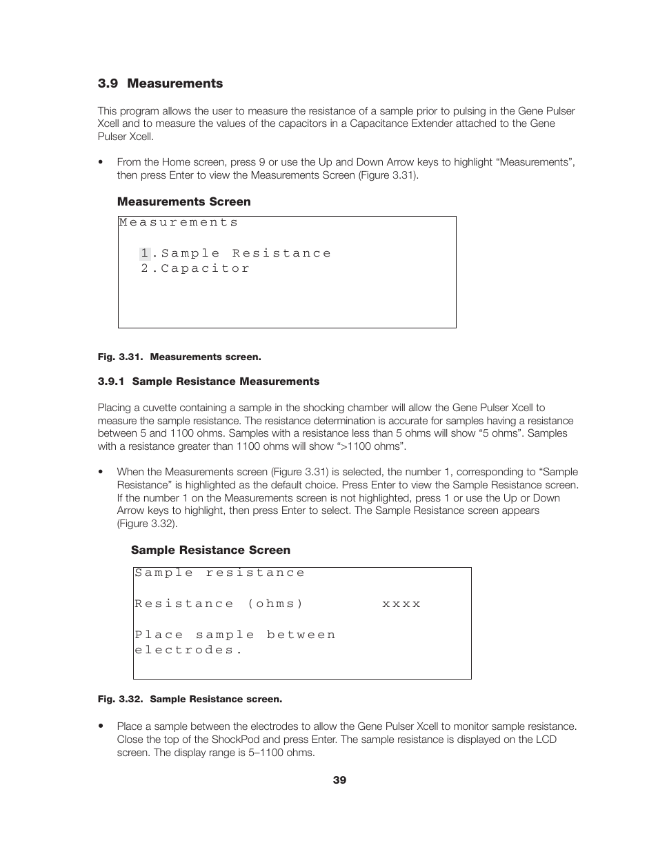 Bio-Rad Gene Pulser Xcell™ Electroporation Systems User Manual | Page 45 / 83