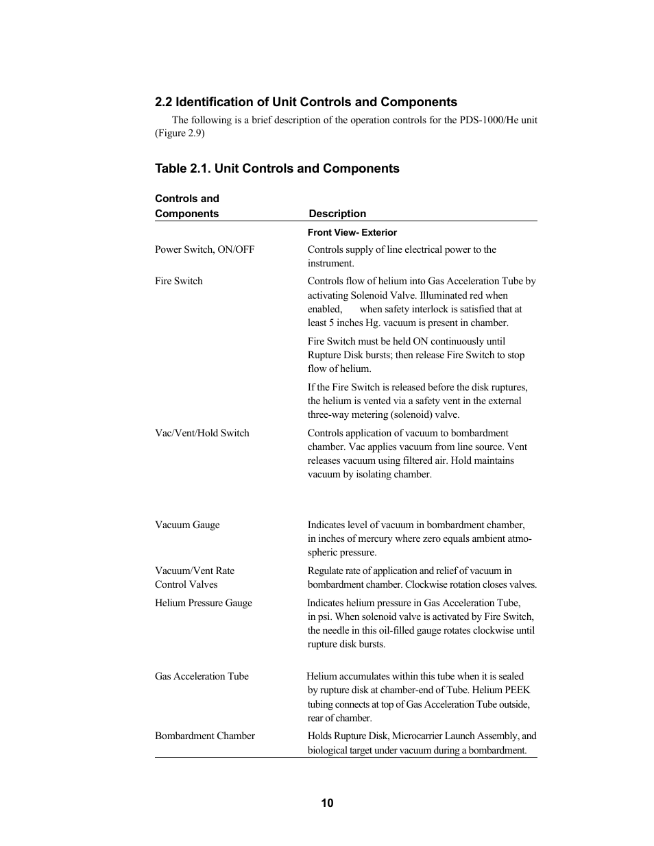 Bio-Rad PDS-1000 / He™ and Hepta™ Systems User Manual | Page 13 / 51